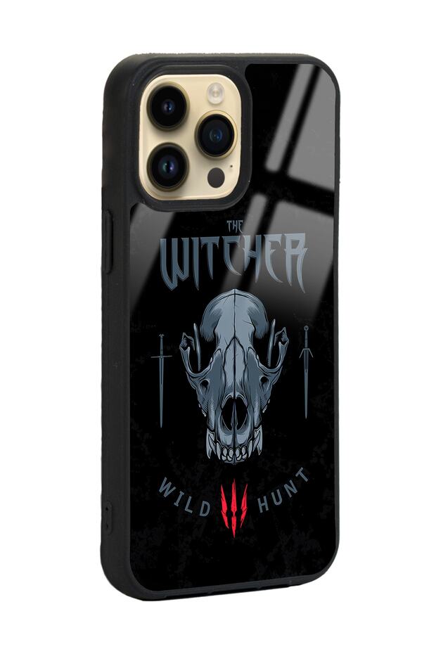iPhone 14 Pro Max Witcher 3 Wild Hund Design Launch Glossy Phone Case - 2