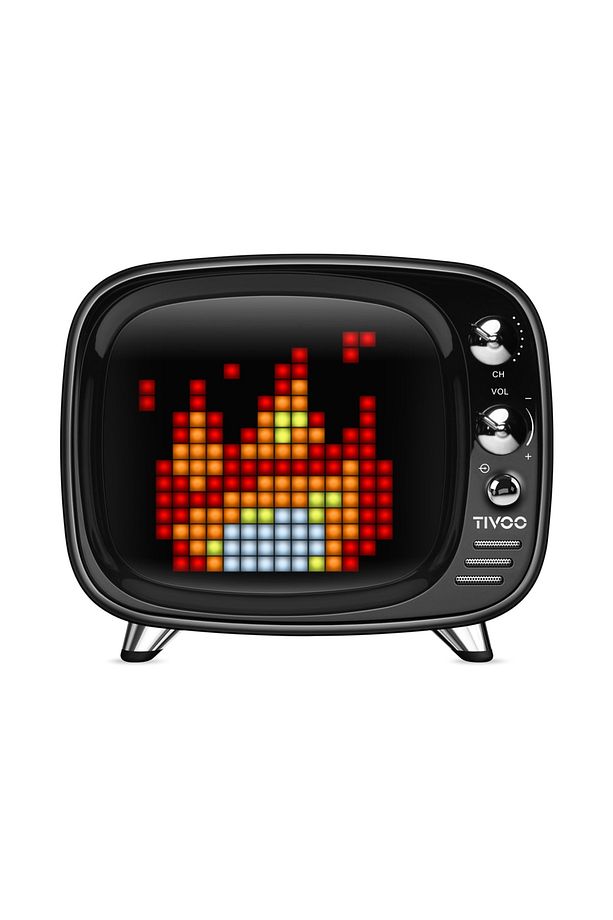 Tivoo Retro LED Ekranlı Bluetooth Hoparlör Siyah - 3