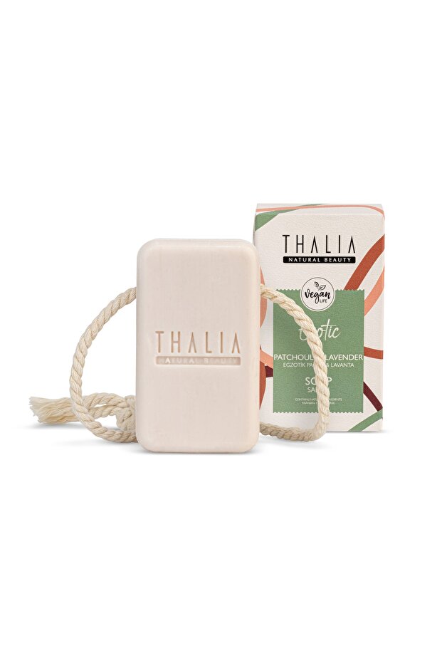 صابون طبيعي بخلاصة الباتشولي واللافندر 140 جرام - 1