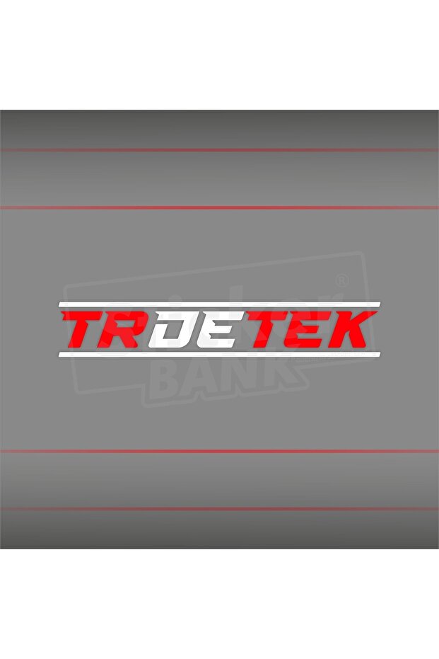 ملصق سيارة Tr De Tek