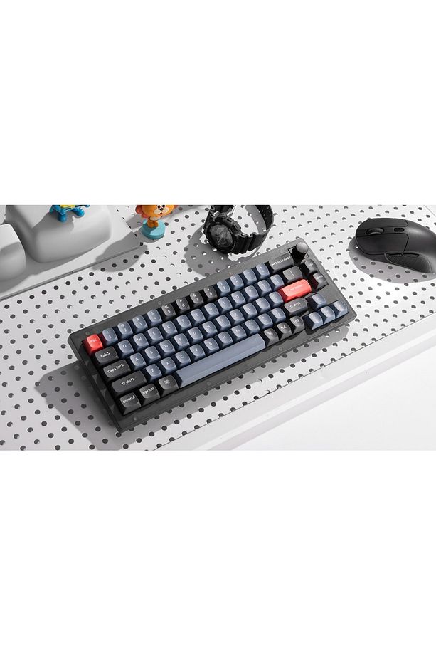 V2 Qmk- K Pro Brown-rgb-hotswap-mechanical Keyboard Full Assembled Knob -frosted B - 2