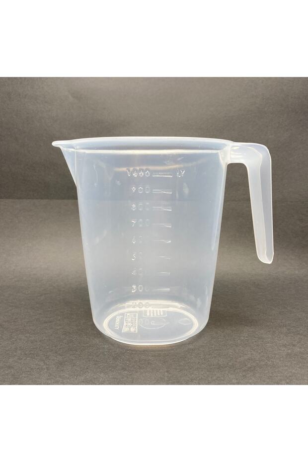 Plastic Measuring Cup - Scale Cup 1000 Cc - Graduated Scale - 1 Liter Luxury Scale Cup