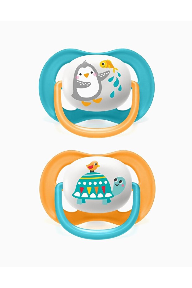 Ultra Air Animals Pacifier Pack of 2 - 6-18 Months Unisex