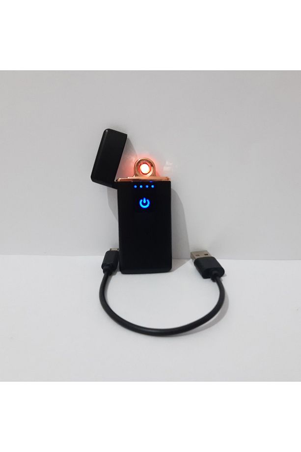 Usb Şarjlı Elektronik Çakmak Dokunmatik Ekran Sigara Çakmağı - 1