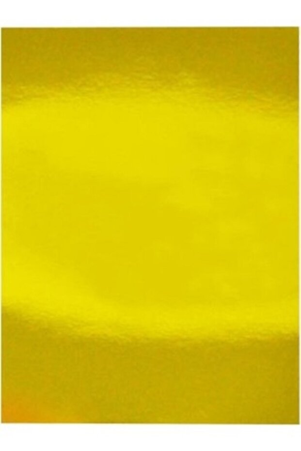 50*70 Cm Metallic Background Cardboard - Mirrored Background Cardboard - Gold-gold-yellow - 250 gr 5 Pieces