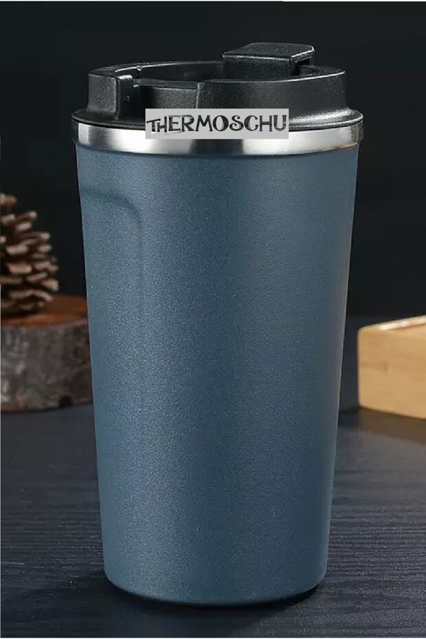 380 ml Mug Termos, Bardak Termos, Iş Ofis Termos, Çay Kahve Termos, Piknik Kamp Termos, Araç Termos - 3