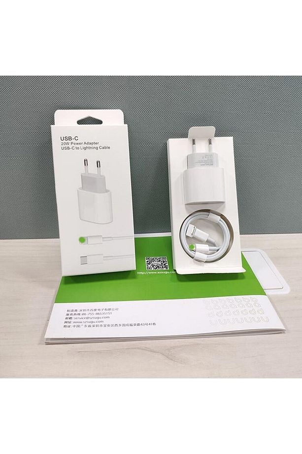 Gn-59 Iphone 14 13 12 Pro Max 11 8 20w Pd Hızlı Şarj Type-c Şarj Seti Duvar Şarjı - 4