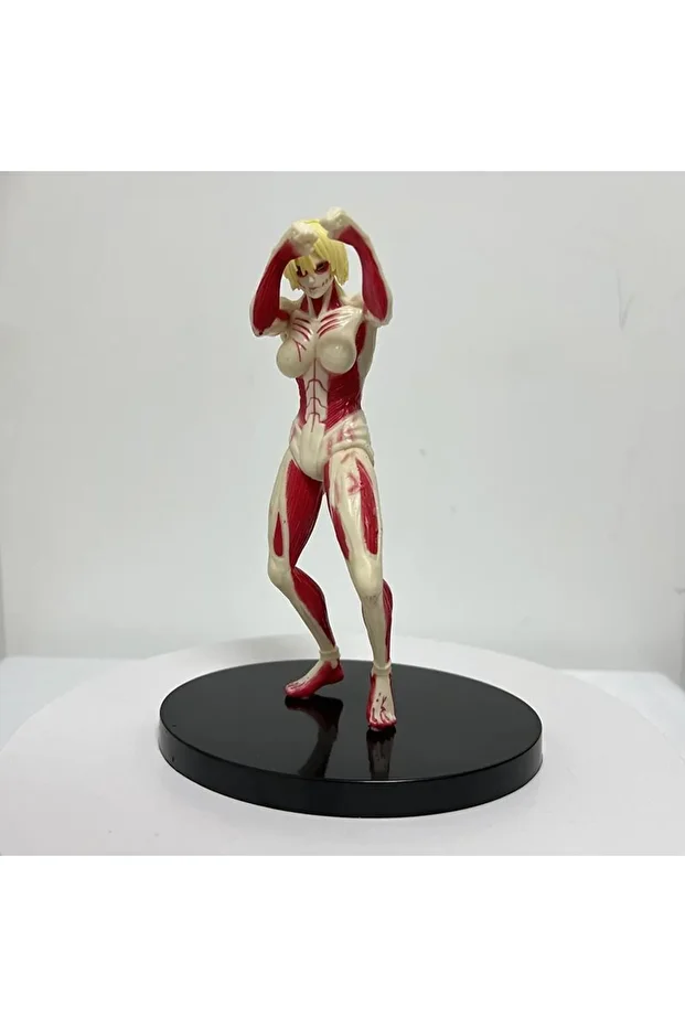 Attack On Titans Bertholdt Hoover / Levi / Annie / The Warhammer / Eren Yeager Figür Seti 10 Cm 6'lı - 2