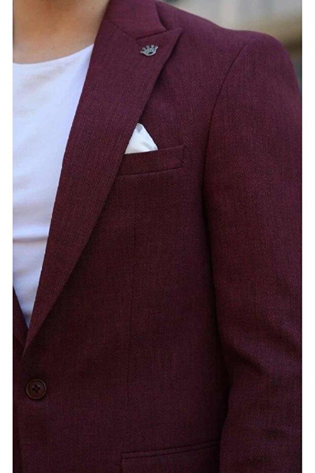 Slim Fit Armürlü Ceket - 2