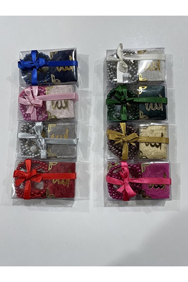 8 Li Mini Kuran Ve Tesbih Seti - 1