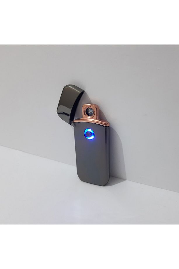 Usb Şarjlı Elektronik Çakmak Dokunmatik Ekran Sigara Çakmağı - 2