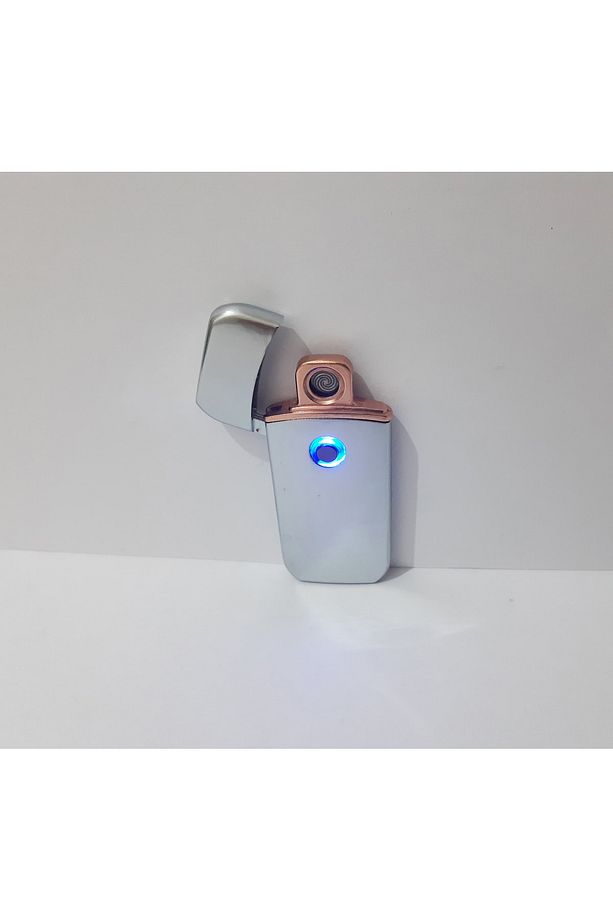 Usb Şarjlı Elektronik Çakmak Dokunmatik Ekran Sigara Çakmağı - 6