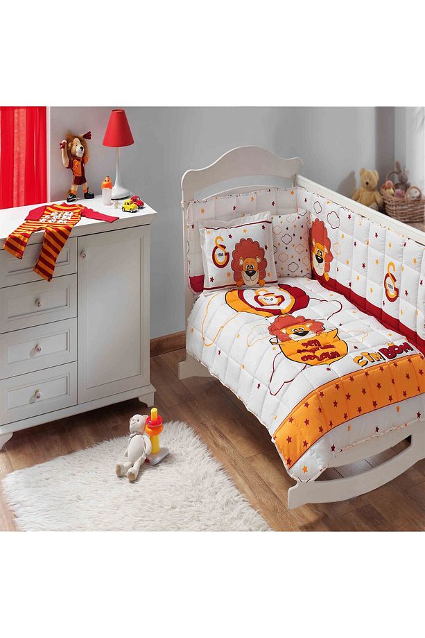 Galatasaray Balloon Baby Tek Kişilik Ranforce Uyku Seti - 1