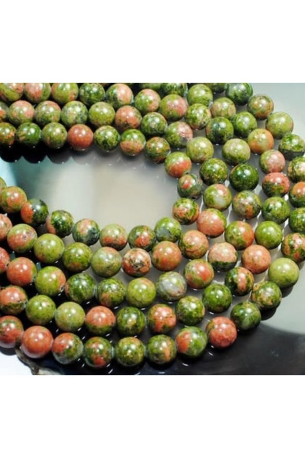 Unakit Natural Stone Array 8 Mm - Natural Stone Jewelry Design