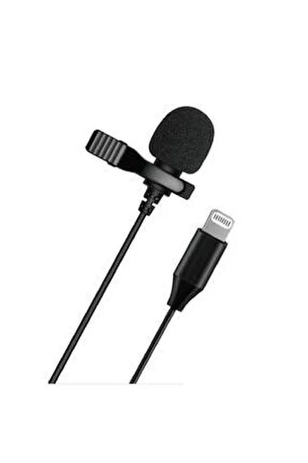 Lavalier Gl-120 Profesyonel Youtuber Iphone Ipad Lightning Yaka Mikrofonu 1.5 Metre Mk1 - 1