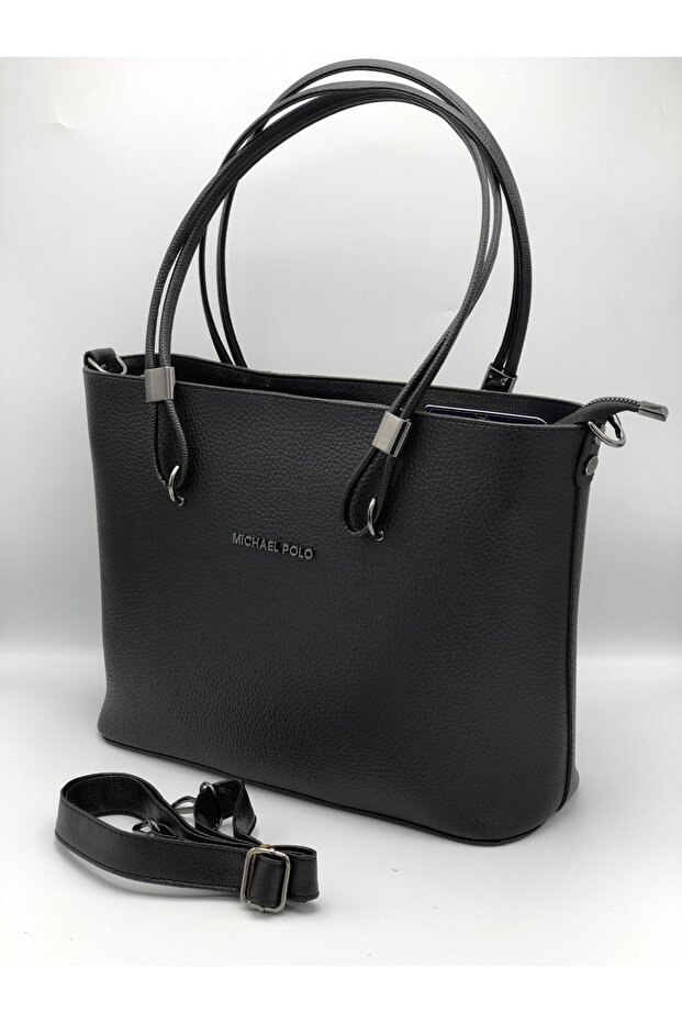 Geantă de umăr și de umăr cu buzunare multiple - 3