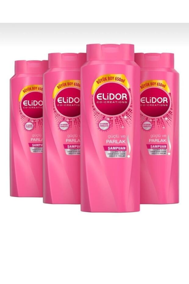 Güçlü Parlaklık 650 ml 4lü Şampuan - 1