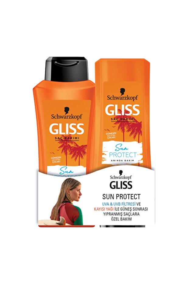 Sun Protect Şampuan 360 ml Saç Kremi 360 ml - 1