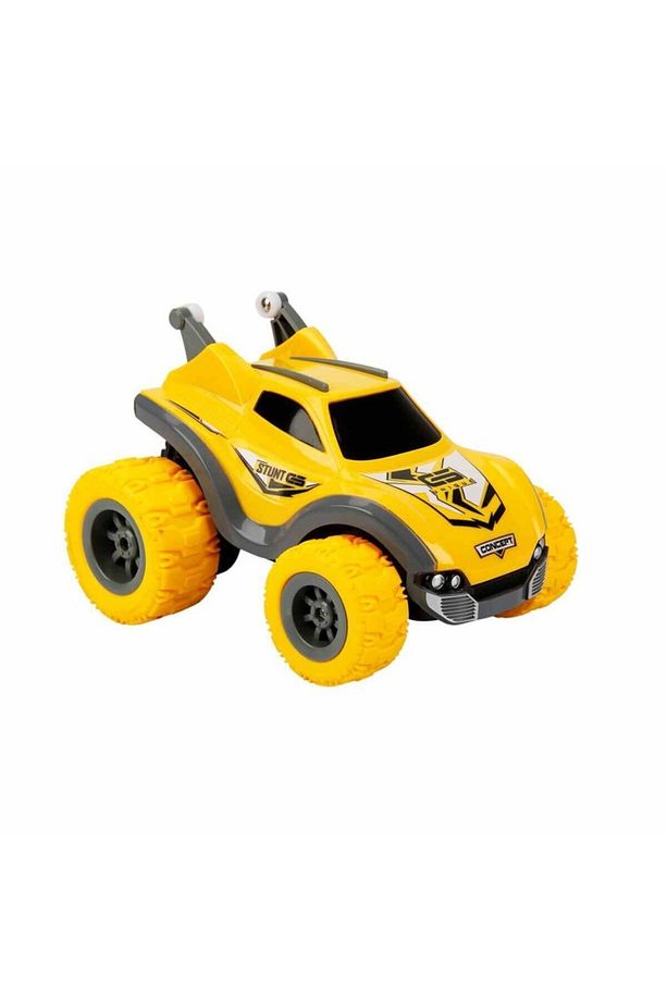 Mini Rambler 360 Derece Dönen Uzaktan Kumandalı Araba 16 Cm. - Sarı - 1