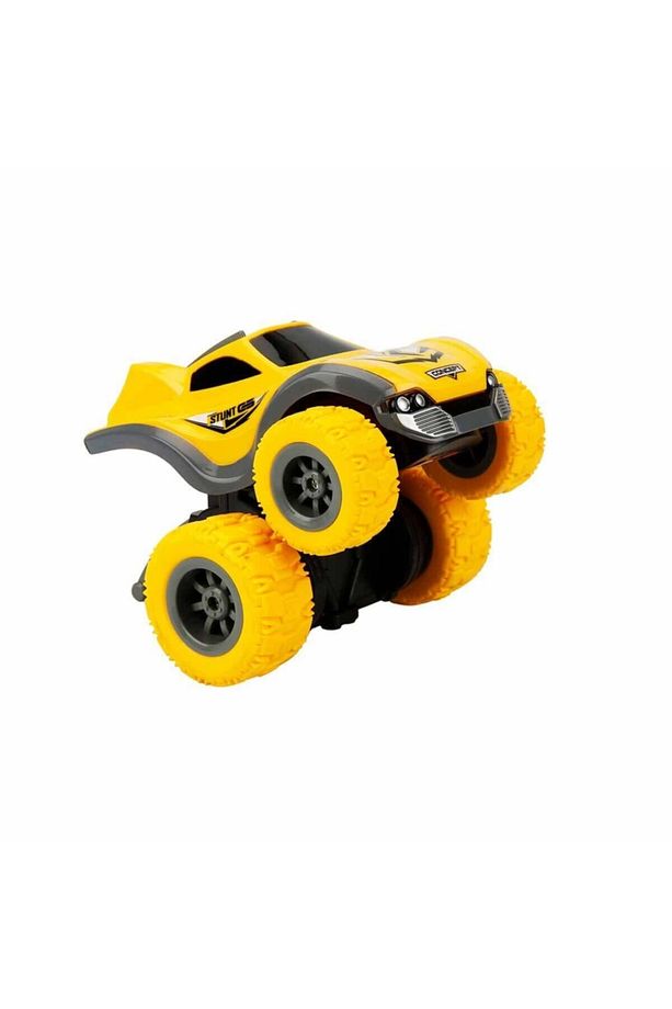 Mini Rambler 360 Derece Dönen Uzaktan Kumandalı Araba 16 Cm. - Sarı - 2