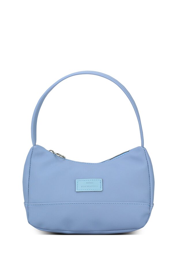Women's Blue Baguette Bag 197
