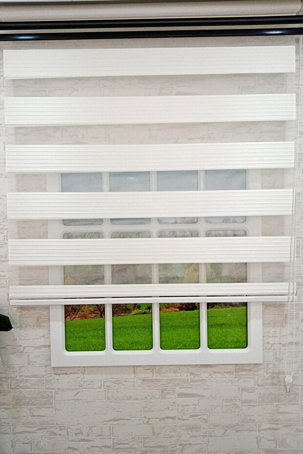 Krem Piliseli Zebra Perde - 3