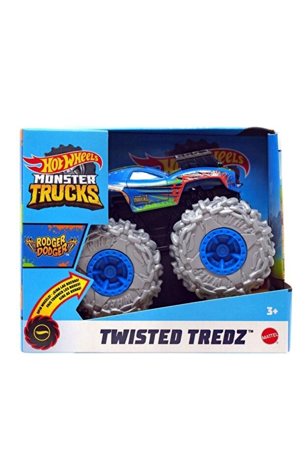 Monster Trucks 1:43 سحب قطرة رودجر دودجر Gvk37-gvk40 منتج مرخص