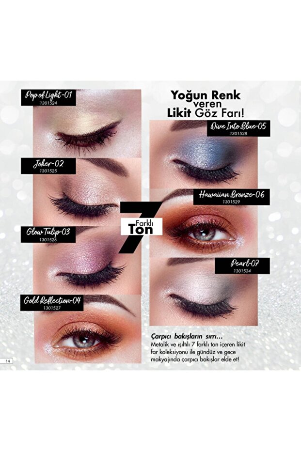 Likit Göz Farı 03 Glow Tulip 7 ml - 3