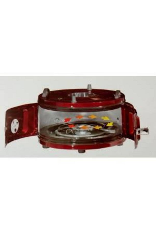 Yf1001 1001 Lüks Tekli Dönerli Emaye Camlı Termostatlı Fırın Yf 1001 Davul Fırın - 2
