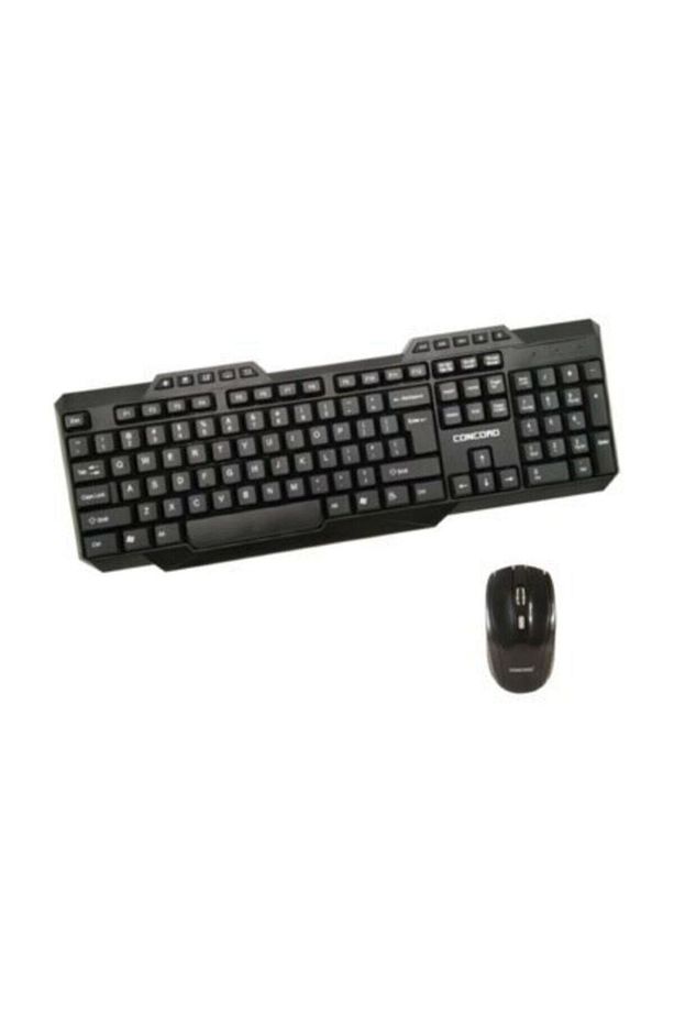 C-60 Wireless Kablosuz Klavye Mouse Set - 1