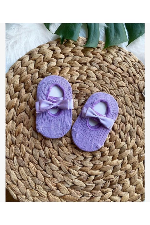 Baby Girl Lilac Ballerina Socks