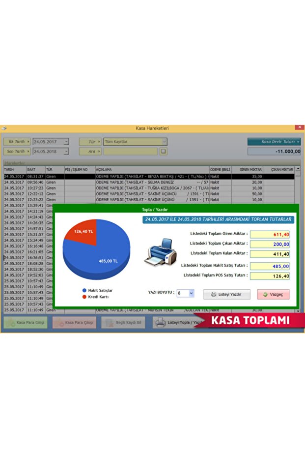 Barkodlu Market Satış Programı (standart Orta Paket) - 4