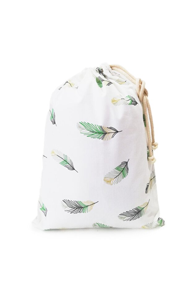 Feather Pattern Pouch - 1