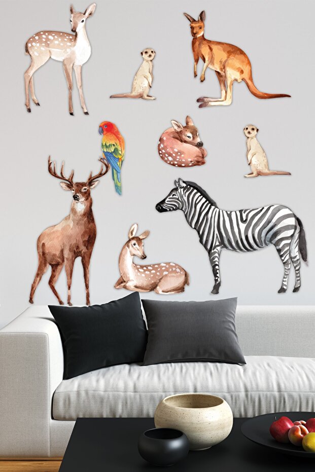 Wild Nature Animals Wall Sticker