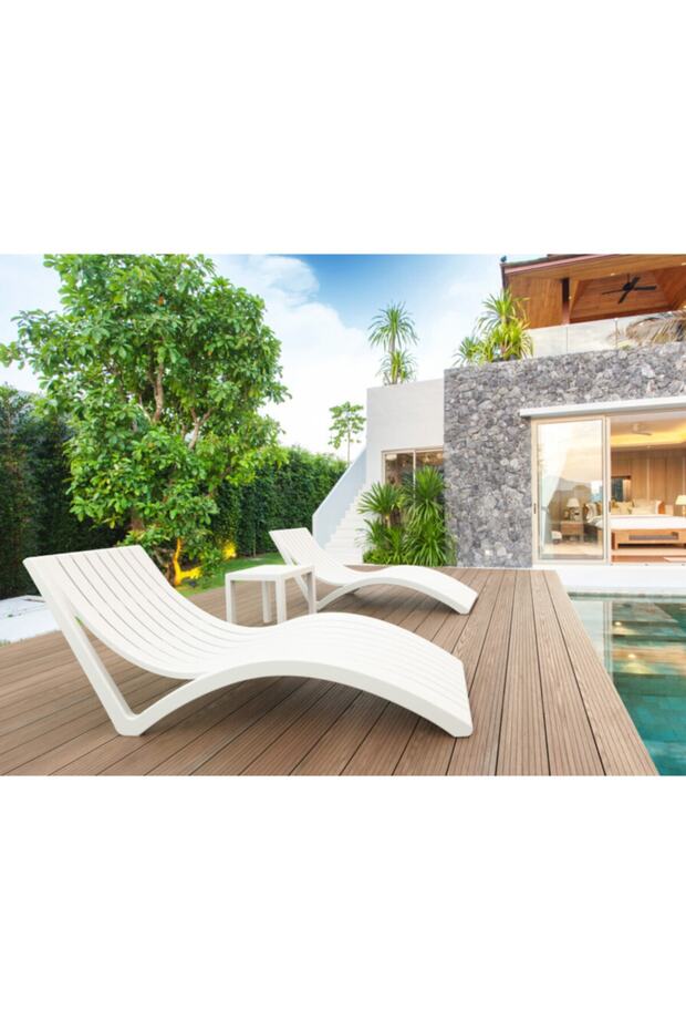Slim Şezlong Mindersiz - 2