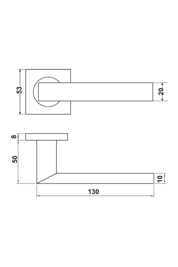 Profıt Kol Seti (dikkat! Dış Kapı Tipidir - Barelli - Pc) Antik Bronz - 2
