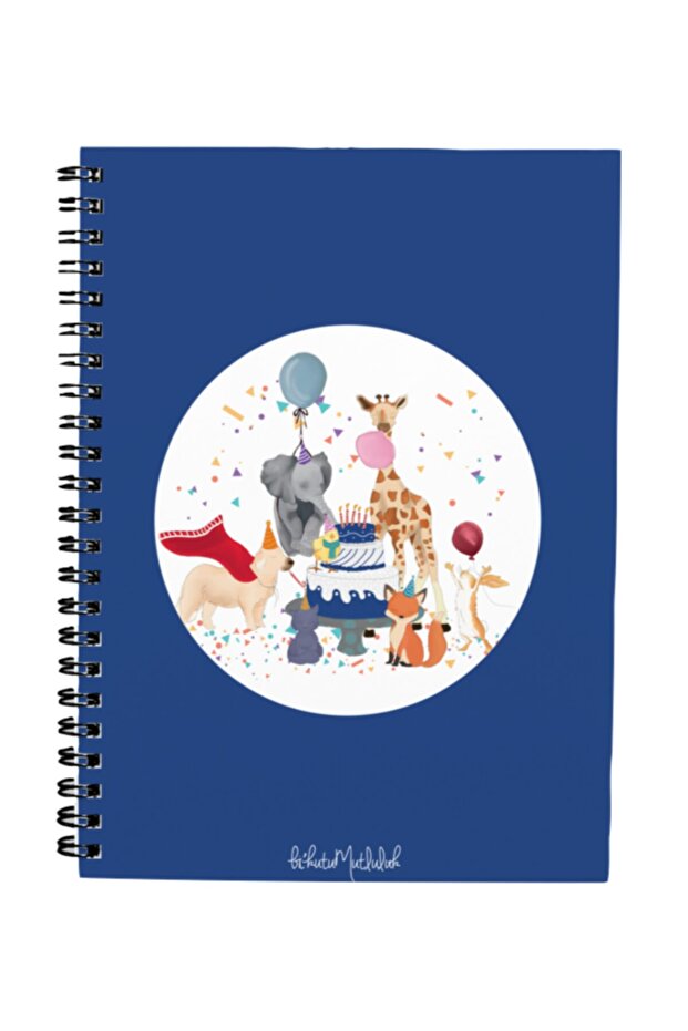 Gift - N085 A5 Design Spiral Notebook - Birthday Party