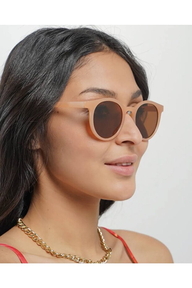 نظارات شمسية مستديرة مقاومة للأشعة فوق البنفسجية - 1