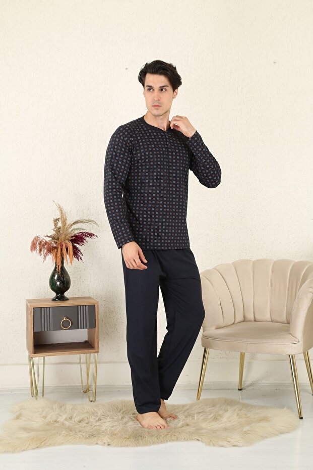 طقم بيجامة جيرسي واحد - 4