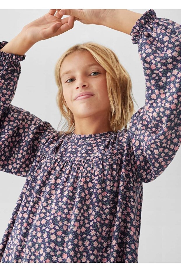 Çiçekli Elbise - 6