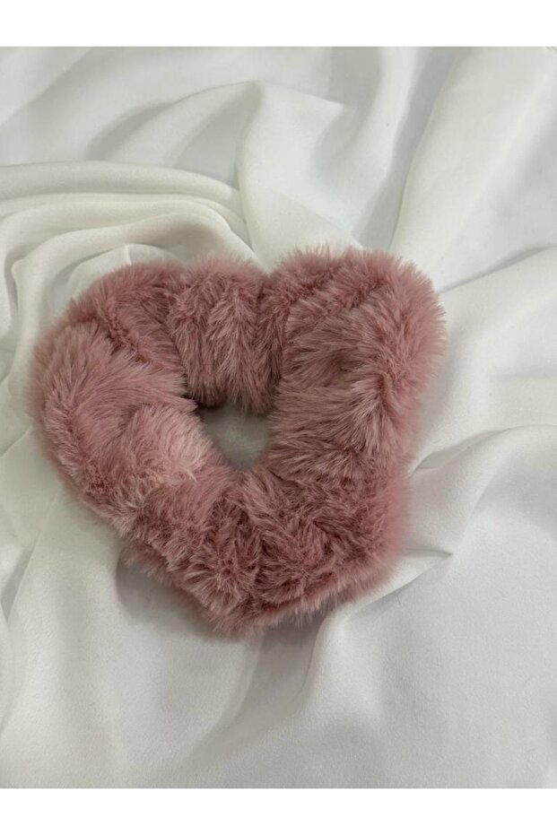Plush Bagel Buckle Luxury Imported Rabbit Feather Buckle - Bagel Buckle - Scrunchie - Plush Buckle