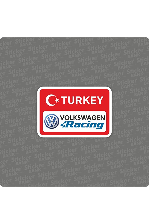 Car Sticker Volkswagen Turkey Sticker Compatible