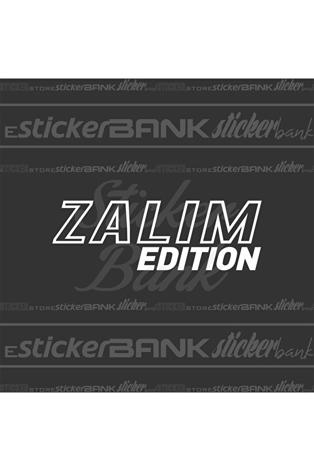 Car Sticker Zalım Edition