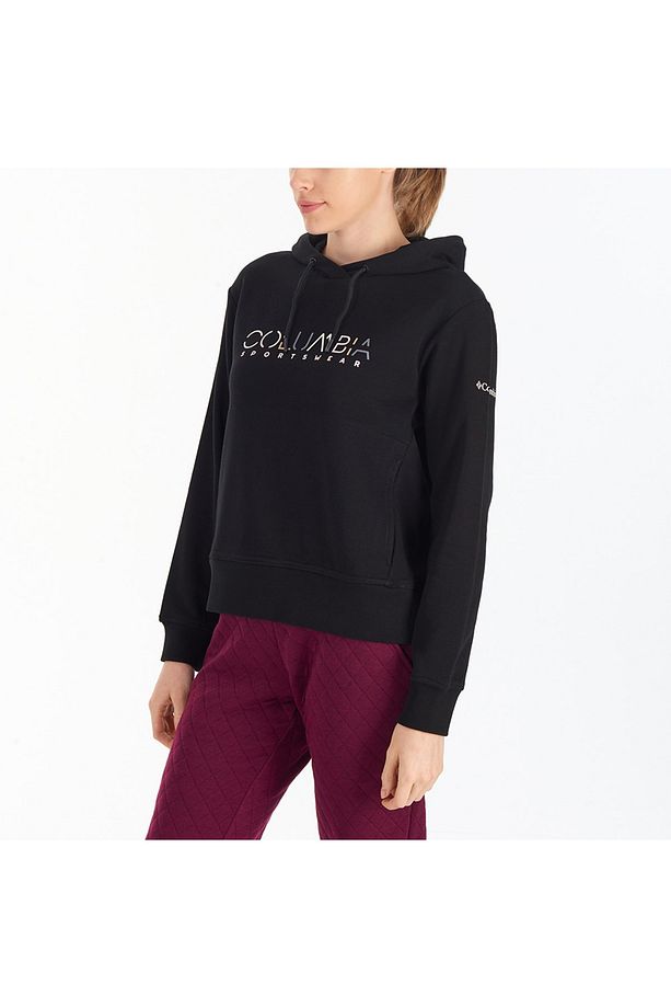Csc Basic W Stencil Kapüşonlu Kadın Sweatshirt - 3