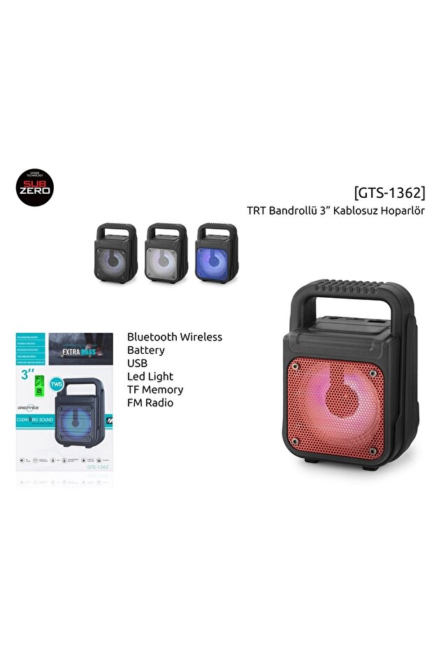Gts 1362 Bluetooth Speaker - 3