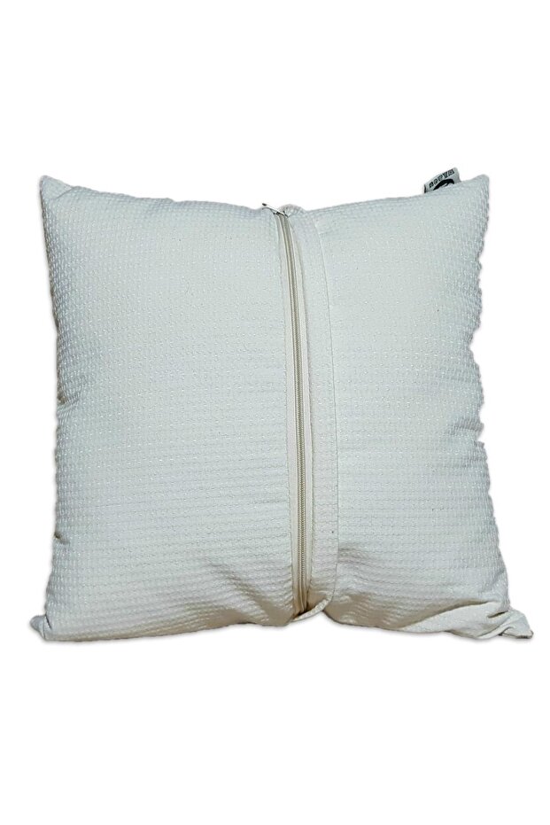 Set of 4 Throw Pillow Cases with Lucky Feather Pattern - 5