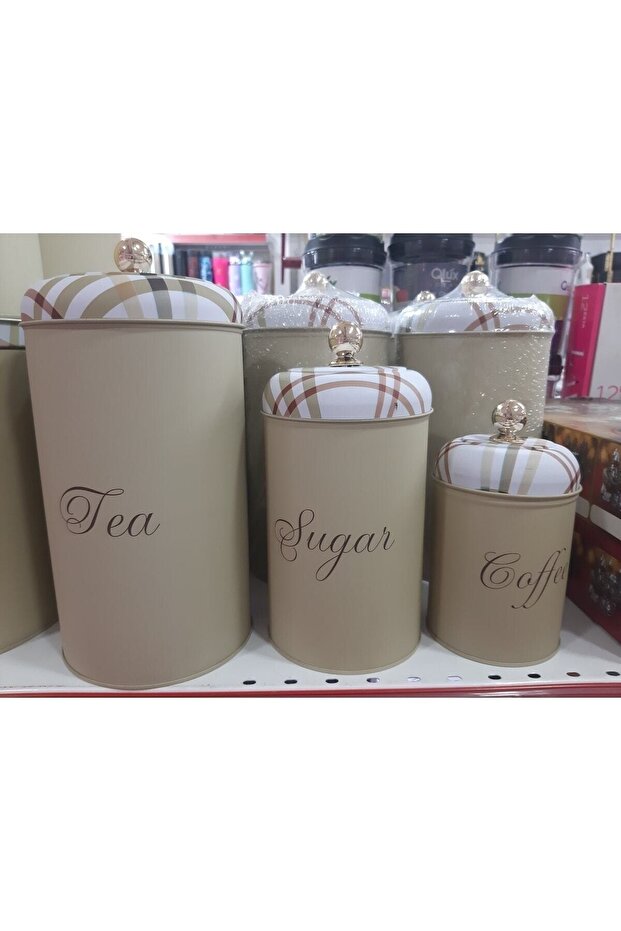 3'lü Metal Saklama - 1