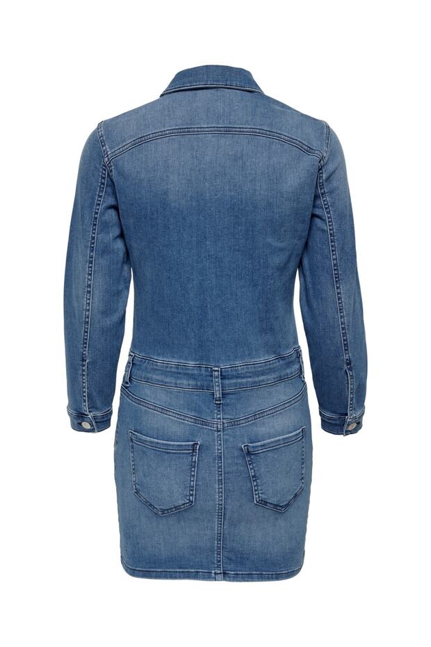 Onlblush Ls Stretch Dnm Dress Add - 5