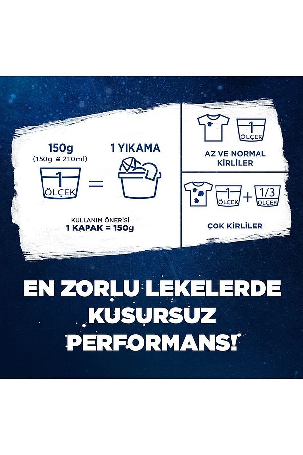 Active Oxygen Toz Çamaşır Deterjanı Beyazlar Için Ilk Yıkamada Çıkarır 4,5 Kg X2 Adet - 6