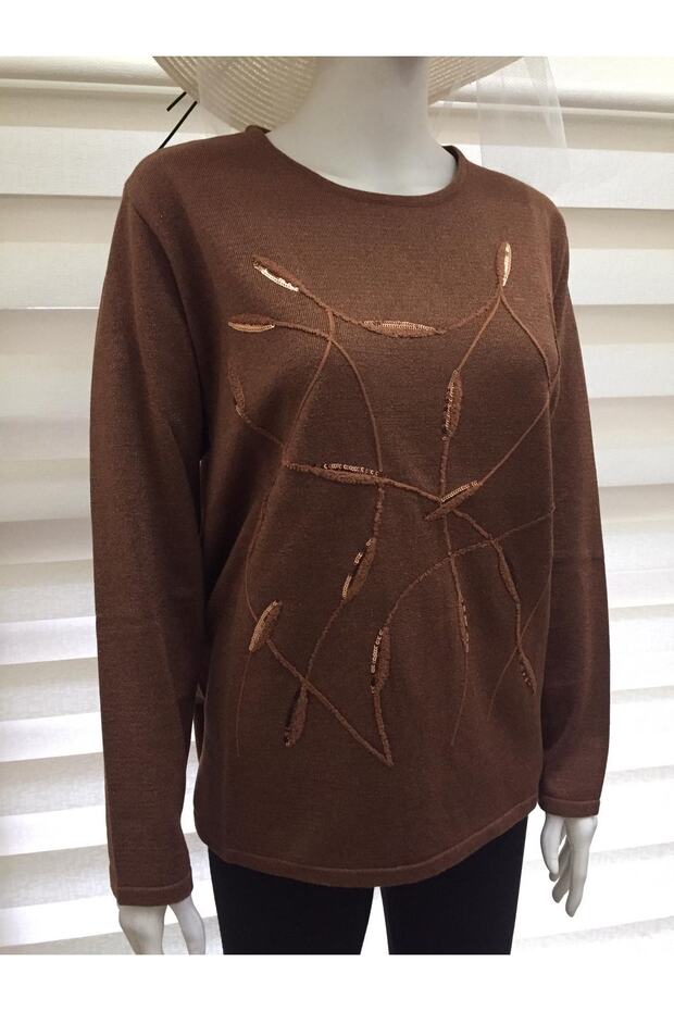 Simli Triko Bluz - 5